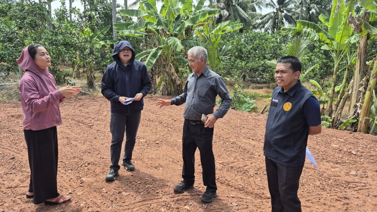 ลงพื้นที่สำรวจบ้าน ตามโครงการกาชาดรวมน้ำใจ สร้างบ้านให้ผู้ยากไร้จังหวัดสมุทรสงคราม ปี พ.ศ. 2569